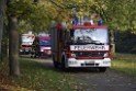 Feuer 1 brannten 3 Lauben Koeln Fuehlingen Kriegerhofstr P102